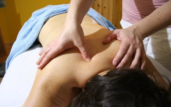 Massage-Behandlung 